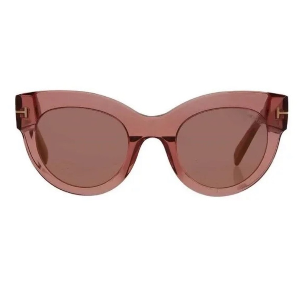 Tom Ford Pink Sunglasses with Geometric Frames! NWT
